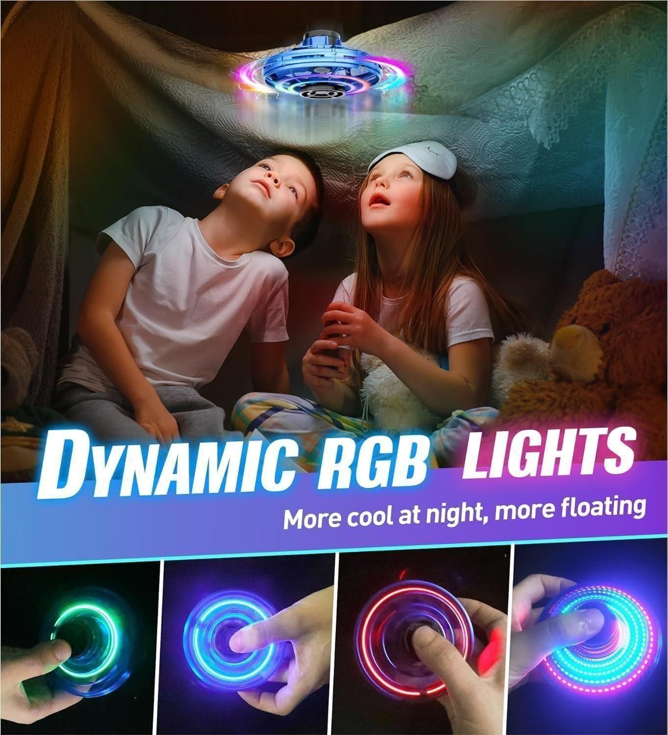 Magic Flying Orb Spinner | Boomerang LED Drone for Kids & Adults